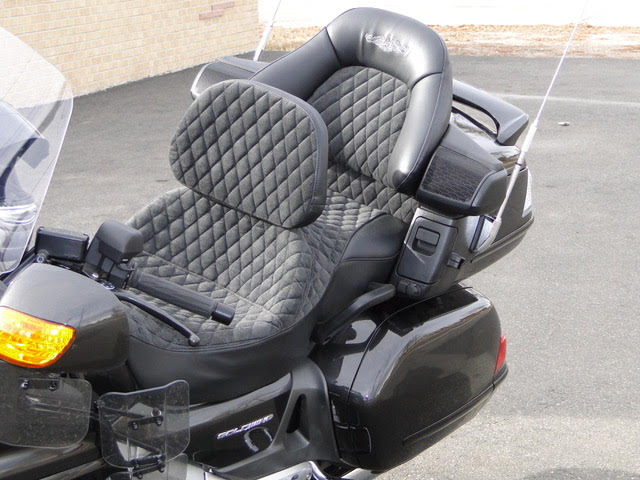 motorcycle seat wide